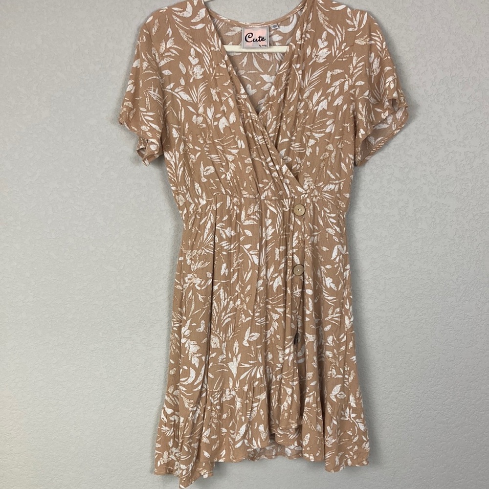 Cute by Daisy Faux Wrap Dressl